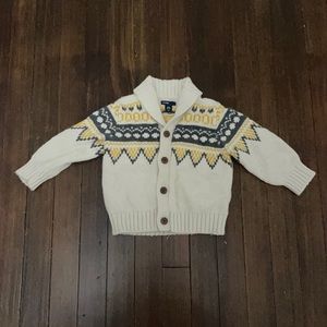 Baby Gap Fair Isle Cardigan 18-24 months